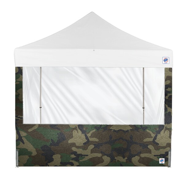 E-Z Up TAA Compliant Panorama Sidewall, 10' W, 10' H, Woodland Camo SW3P10FXTWC - main